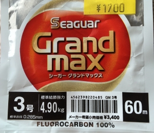 フロロ　Seaguar Grand max 3号